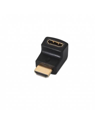AISENS A121-0124 cambiador de género para cable HDMI Negro