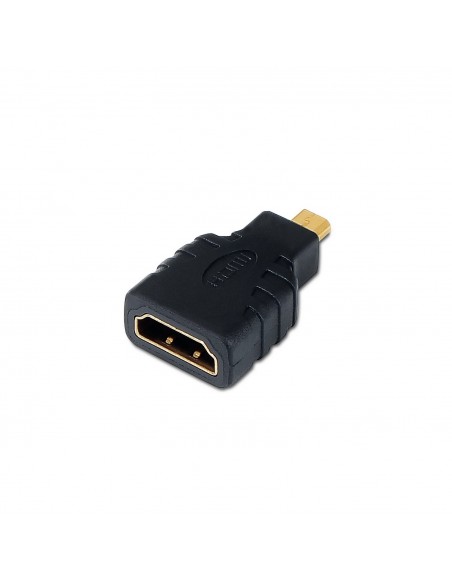 AISENS A121-0125 cambiador de género para cable HDMI Micro HDMI Negro