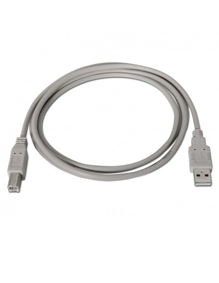 AISENS A101-0004 cable USB 4,5 m USB 2.0 USB A USB B Beige