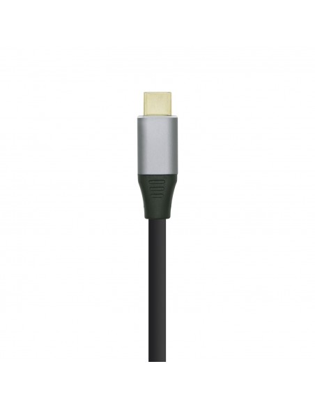AISENS Cable conversor USB-C a HDMI 4K@60HZ, USB-C M-HDMI M, Negro, 0.8m
