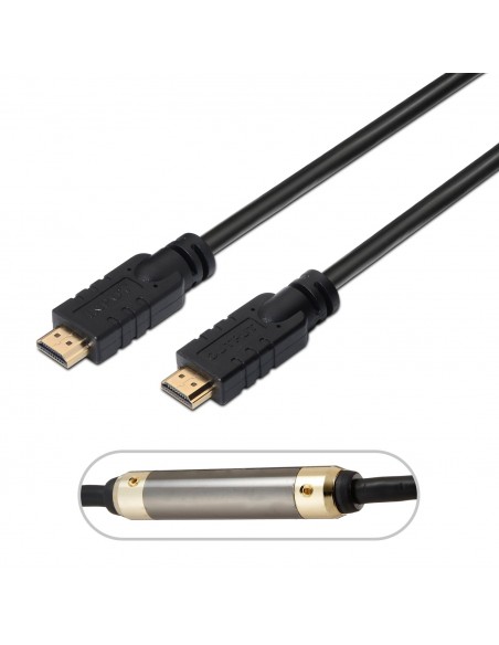 AISENS A119-0105 cable HDMI 25 m HDMI tipo A (Estándar) Negro