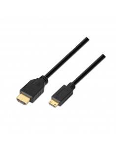 AISENS A119-0114 cable HDMI 1,8 m HDMI tipo A (Estándar) HDMI Type C (Mini) Negro