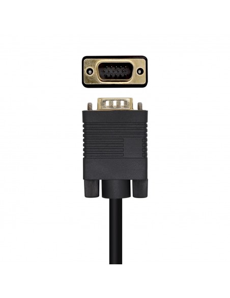 AISENS Cable Conversor DisplayPort A VGA, DP M-VGA M, Negro, 3.0m