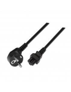 AISENS A132-0172 cable de transmisión Negro 1,5 m CEE7 7 C5 acoplador