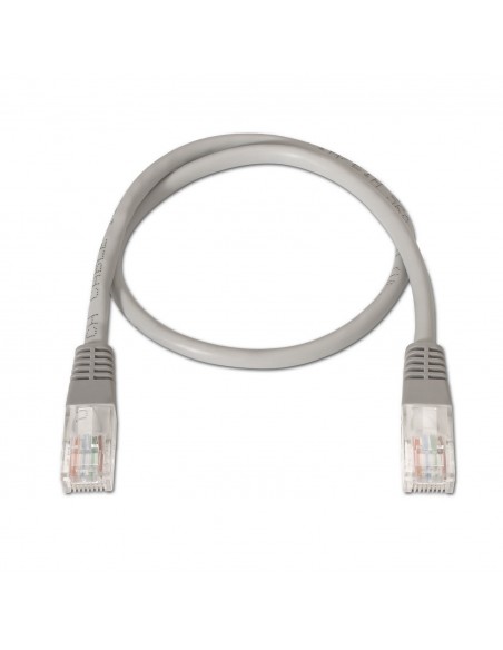 AISENS A133-0181 cable de red Gris 5 m Cat5e U UTP (UTP)