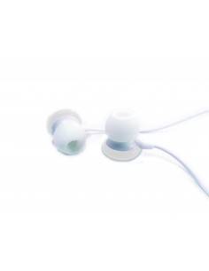 Gembird MHP-EP-001-W auricular y casco Auriculares Dentro de oído Conector de 3,5 mm Blanco
