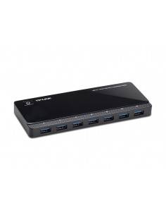 TP-LINK UH720 hub de interfaz USB 3.2 Gen 1 (3.1 Gen 1) Micro-B 5000 Mbit s Negro
