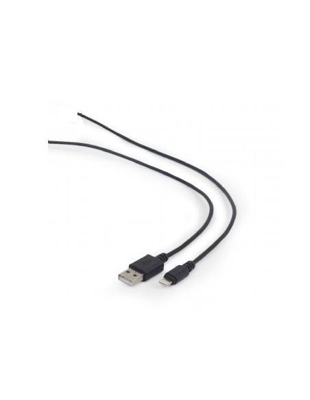 Gembird CC-USB2-AMLM-1M cable USB USB A Micro-USB B Lightning Negro