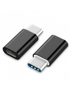 Gembird A-USB2-CMmF-01 USB Type-C Micro USB Negro