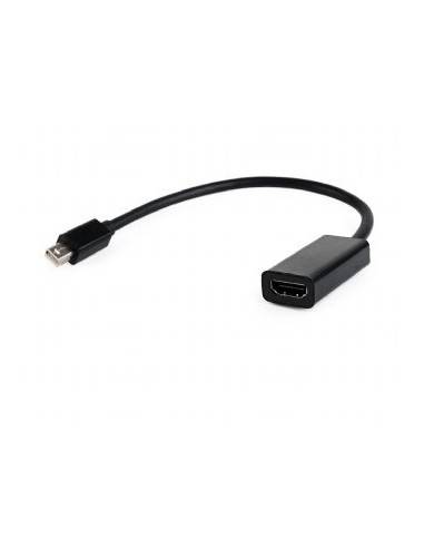 Gembird A-MDPM-HDMIF-02 adaptador de cable de vídeo Mini Displayport HDMI Negro