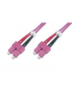 Digitus DK-2522-07-4 cable de fibra optica 7 m SC Rosa