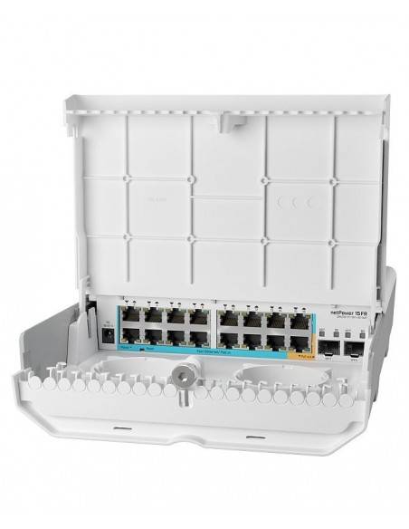 Mikrotik netPower 15FR Fast Ethernet (10 100) Energía sobre Ethernet (PoE) Blanco
