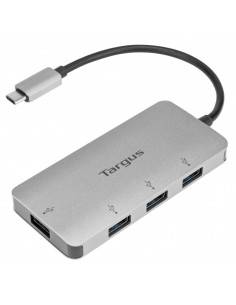 Targus ACH226EU hub de interfaz USB 3.2 Gen 1 (3.1 Gen 1) Type-C 5000 Mbit s Plata