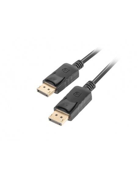 Lanberg CA-DPDP-10CC-0030-BK cable DisplayPort 3 m Negro