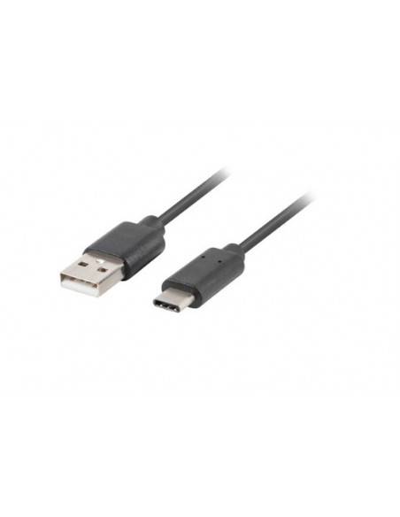 Lanberg CA-USBO-20CU-0005-BK cable USB 0,5 m USB 2.0 USB C USB A Negro