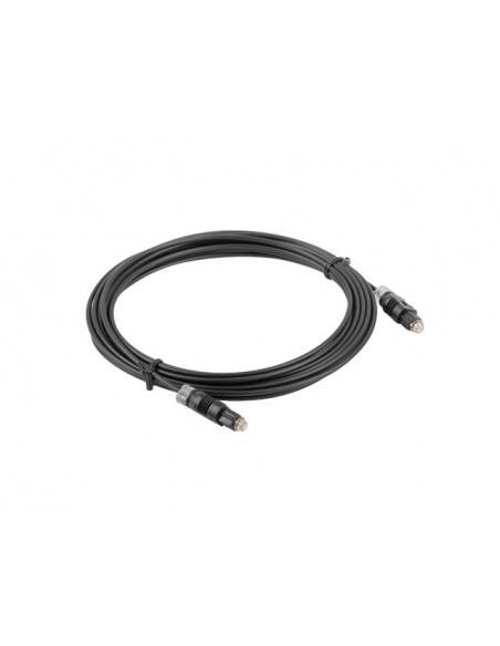 Lanberg CA-TOSL-10CC-0030-BK cable de fibra optica 3 m TOSLINK Negro
