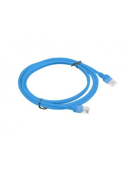 Lanberg PCU6-10CC-0200-B cable de red Azul 2 m Cat6 U UTP (UTP)