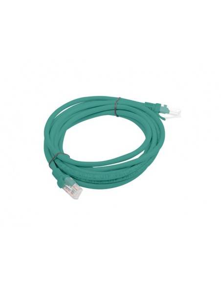 Lanberg PCU6-10CC-0300-G cable de red Verde 3 m Cat6 U UTP (UTP)