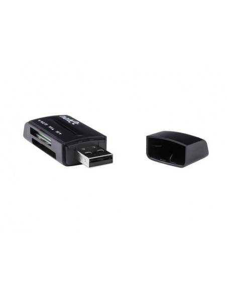 NATEC ANT 3 Mini lector de tarjeta USB 2.0 Negro