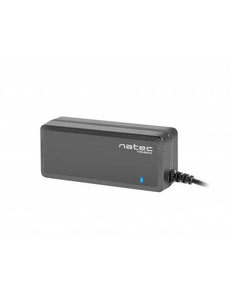 NATEC Temera adaptador e inversor de corriente Interior 65 W Negro