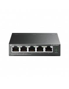TP-LINK TL-SG1005LP switch No administrado Gigabit Ethernet (10 100 1000) Energía sobre Ethernet (PoE) Negro