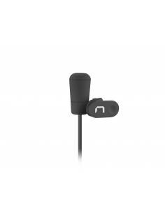 NATEC NMI-1351 micrófono Negro Micrófono con pinza de enganche