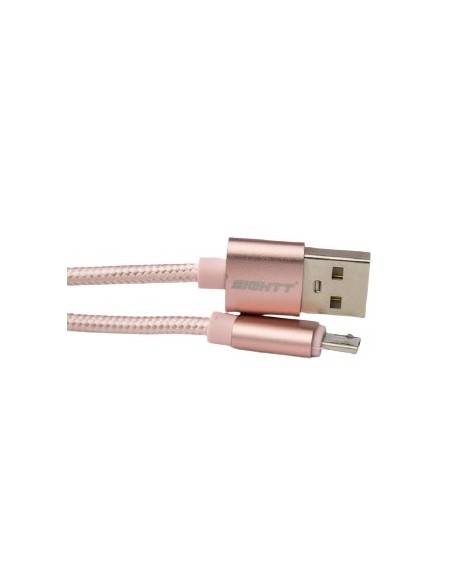 Eightt ECM-1P cable USB 1 m USB 2.0 USB A Micro-USB B Rosa
