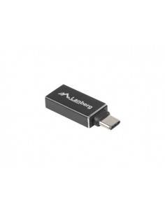 Lanberg AD-UC-UA-02 cambiador de género para cable USB 3.0 Type C USB 3.0 Type A Negro