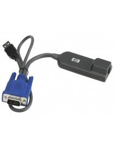 Hewlett Packard Enterprise KVM Console USB Interface Adapter cable para video, teclado y ratón (kvm) Negro