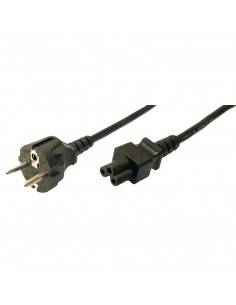 LogiLink CP093 cable de transmisión Negro 1,8 m C5 acoplador CEE7 7