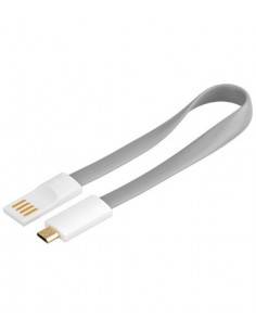 Goobay USB 2.0 A micro-B 0.2m cable USB 0,2 m USB A Micro-USB B Gris