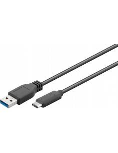 Goobay Kabel   Adapter cable USB 3 m USB 3.2 Gen 1 (3.1 Gen 1) USB A USB C Negro