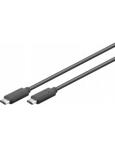 Goobay USB 3.1 Gen 1 0.5 m cable USB 0,5 m USB 3.2 Gen 1 (3.1 Gen 1) USB C Negro