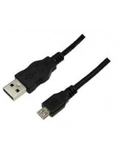 LogiLink 3m USB A-USB Micro B cable USB USB 2.0 Micro-USB B Negro