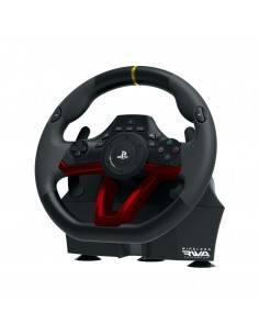 Hori Racing Wheel APEX Negro, Rojo Bluetooth USB Volante + Pedales Analógico Digital PC, PlayStation 4