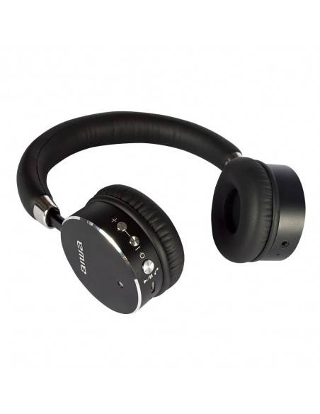 Aiwa HSTBTN-800BK auricular y casco Auriculares Diadema Conector de 3,5 mm Bluetooth Negro