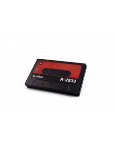 CoolBox SlimChase R-2533 Carcasa de disco duro SSD Negro, Rojo 2.5"