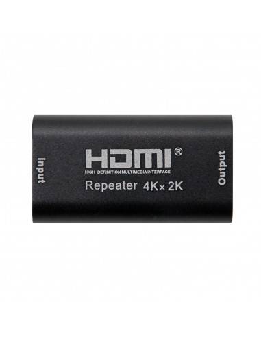 Nanocable Repetidor HDMI, A H-A H, Negro