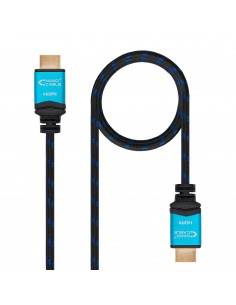 Nanocable Cable HDMI V2.0 4K@60GHz 18 Gbps A M-A M, negro, 3.0 m