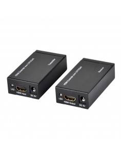Ewent EW3715 extensor audio video Transmisor y receptor de señales AV Negro