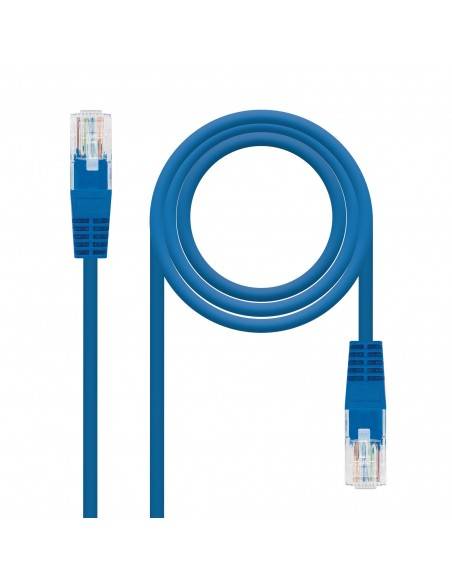 Nanocable 10.20.0401-BL cable de red Azul 1 m Cat6e U UTP (UTP)