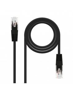 Nanocable 10.20.0402-BK cable de red Negro 2 m Cat6e U UTP (UTP)