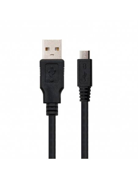 Nanocable 10.01.0503 cable USB 3 m USB 2.0 USB A Micro-USB B Negro