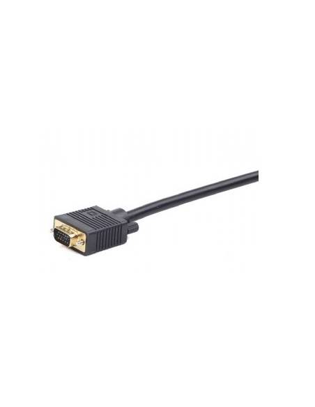 Gembird CC-VGAX2-20CM cable VGA 0,2 m VGA (D-Sub) 2 x VGA (D-Sub) Negro