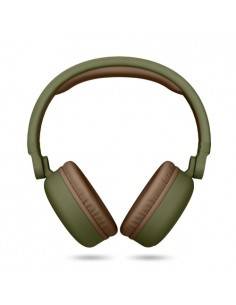 Energy Sistem 445615 auricular y casco Auriculares Diadema Conector de 3,5 mm MicroUSB Bluetooth Marrón, Verde