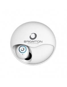 Brigmton BML-17-B auricular y casco Auriculares Dentro de oído Bluetooth Blanco