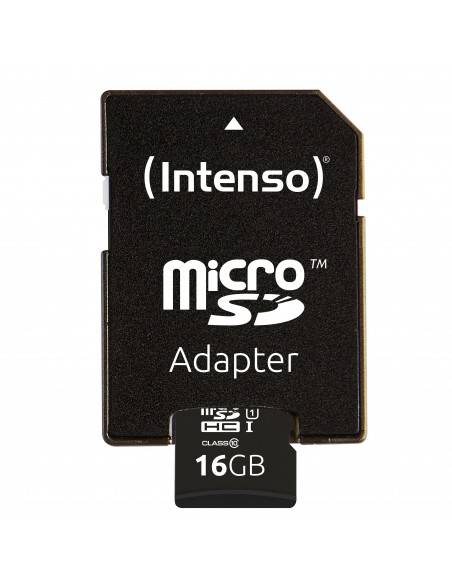 Intenso 16GB microSDHC memoria flash UHS-I Clase 10