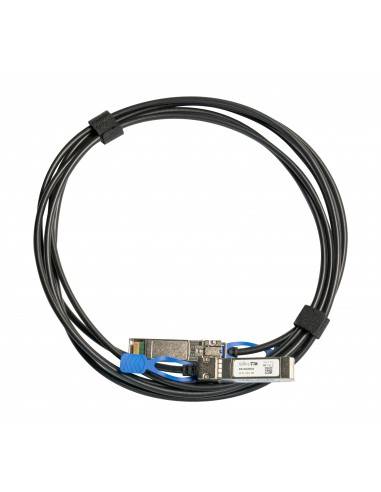 Mikrotik XS+DA0003 cable infiniBanc 3 m SFP SFP+ SFP28 Negro