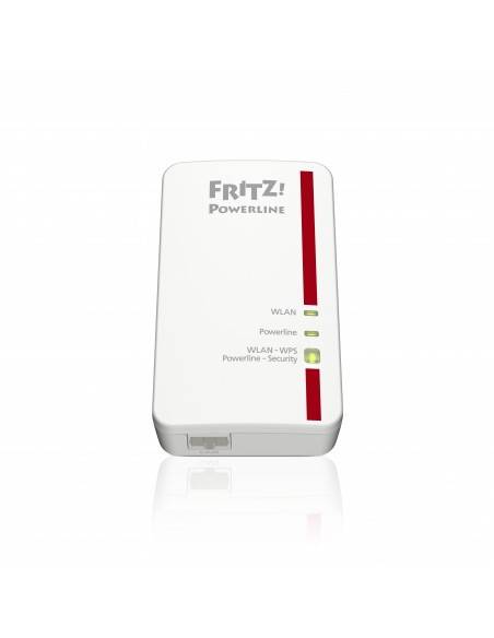 FRITZ! Powerline 1240E WLAN 1200 Mbit s Ethernet Wifi Rojo, Blanco 2 pieza(s)