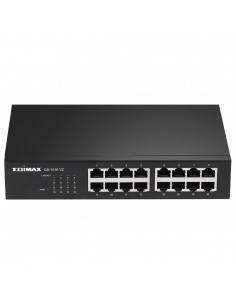 Edimax GS-1016 V2 switch Gestionado Gigabit Ethernet (10 100 1000) Negro
